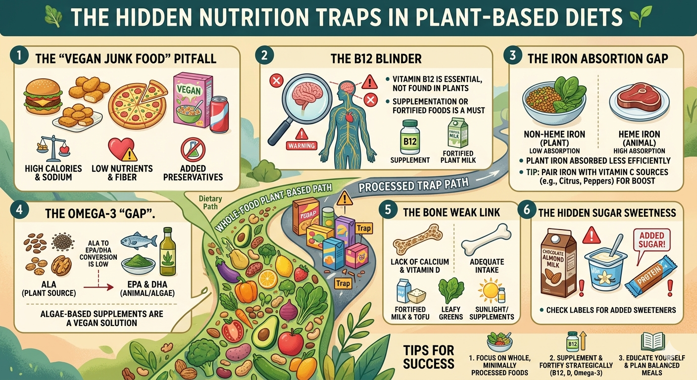 The Hidden Nutrition Traps in Plant-Based Diets